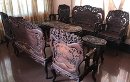 Bộ bàn ghế ngàn tuổi giá chục tỷ đại gia Việt săn lùng