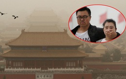 Chùm ảnh: Nhiều thành phố của Trung Quốc bị nhấn chìm trong cát bụi kỷ lục