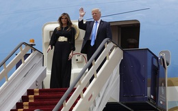 Quốc vương Ả Rập Saudi ra tận sân bay đón ông Trump