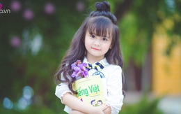 Sau 1 năm gây sốt vì xinh như hoa hậu, bé gái Tuyên Quang giờ đây đã khác rất nhiều