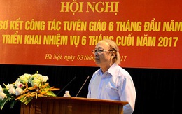 Đồng chí Võ Văn Phuông làm Phó Trưởng ban Thường trực Ban Tuyên giáo Trung ương