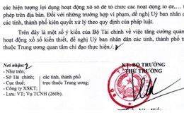 Phát hiện nhiều sai sót của các công ty xổ số kiến thiết