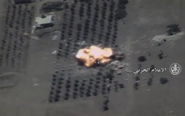 Nga giáng đòn hủy diệt tổ hợp pháo phản lực IS ở Hama, Syria