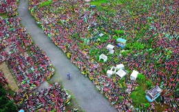 Cận cảnh “nghĩa địa” xe đạp khổng lồ tại Trung Quốc, mặt trái của "nền kinh tế cho thuê"