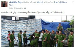 Triệu tập đối tượng tung tin "Thảm sát ở Nam Định"
