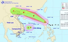 Bão Pakhar tiến vào Biển Đông, giật cấp 11