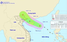 Áp thấp nhiệt đới tăng cấp, hướng Quảng Ninh - Hải Phòng