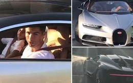 Ronaldo chở con trai trên siêu xe mới sắm có giá 67 tỷ đồng