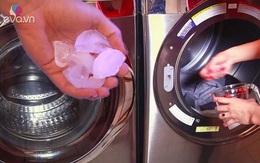 Hết đổ vào bồn cầu, vợ còn đổ đá lạnh vào máy giặt khiến chồng tròn mắt