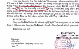 Bị báo cáo lên Thủ tướng, Công ty Gia Bảo… 'hơi buồn'