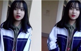 Sau Khánh Vy, trường Phan Bội Châu (Nghệ An) lại có nữ sinh nổi tiếng chỉ nhờ 1 đoạn clip