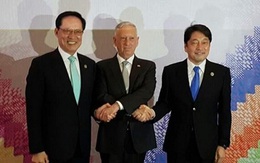 Bộ trưởng Mỹ - Nhật - Hàn nhất trí gây sức ép tối đa với Triều Tiên