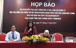 Sau ông Minh Mẫn, 1 bà 79 tuổi tổ chức họp báo