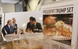 Hamburger đãi Tổng thống Trump cháy hàng ở Nhật