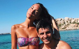 Morata gửi tình yêu đến vợ mới cưới qua cách ăn mừng bàn thắng