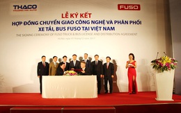 Thaco thay thế Mercedes, trở thành nhà phân phối xe tải, bus FUSO tại Việt Nam