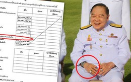 Lấy tay che nắng, phó thủ tướng Thái Lan "lộ" đồng hồ sang