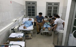 Chém nhau tại Trung tâm y tế huyện, 3 cán bộ bị thương