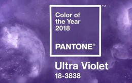 Công bố màu sắc của năm 2018 - thế giới nhuộm màu "tím vô cực"
