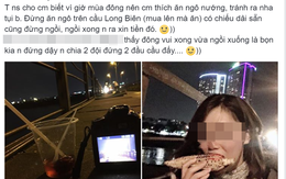 Chàng trai ngậm ngùi trả mấy trăm nghìn vì "dại" ăn ngô nướng, ngồi chiếu cầu Long Biên