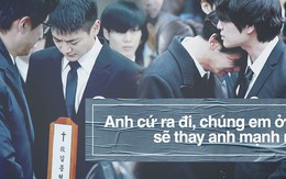Trong tang lễ Jonghyun, có những người cố nín khóc: Anh cứ an tâm ra đi, chúng em ở lại sẽ cố thay anh mạnh mẽ