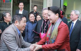 Chủ tịch Quốc hội chúc mừng giáng sinh giáo dân Giáo phận Thanh Hóa