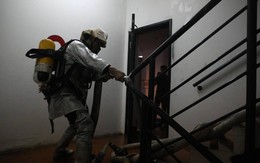 Bên trong tầng 25 - nơi phát ra đám cháy tại chung cư cao cấp