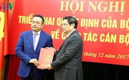 Ông Trần Sỹ Thanh nhận quyết định giữ chức Phó Trưởng Ban Kinh tế T.Ư