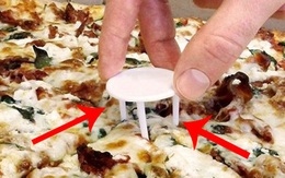 Cái gì cũng có lý do: chiếc "kiềng 3 chân" này trong mỗi hộp pizza dùng để làm gì?
