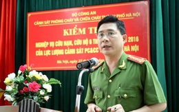 Phó Giám đốc Cảnh sát PCCC Hà Nội lý giải nghi vấn xe cứu hỏa không có nước