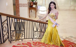 Hoa hậu Phan Hoàng Thu diện váy 12kg, giá gần nửa tỷ