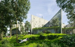 Cận cảnh văn phòng mới của Viettel vừa được vinh danh "Dự án tương lai" tại Liên hoan kiến trúc quốc tế