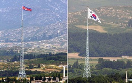 Hàn-Triều kèn cựa: Áp đảo đối thủ bằng... cột cờ to hơn, và chuyện lạ ở DMZ