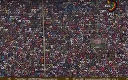 Hàng chục nghìn người Zimbabwe hò reo vui mừng trong buổi lễ nhậm chức của Tân Tổng thống