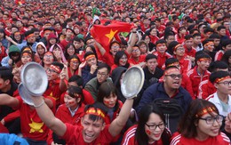 Toàn cảnh NHM chờ chức vô địch của U23 Việt Nam: "Bùng nổ" vì siêu phẩm của Quang Hải