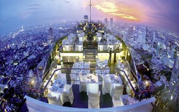 Top 10 nhà hàng trên tầng thượng có tầm nhìn đẹp nhất thế giới