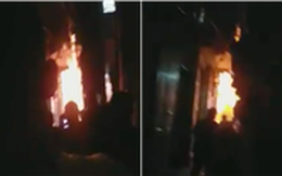 Hà Nội: Mâu thuẫn gia đình, chồng châm lửa đốt nhà khiến 3 người bị thương