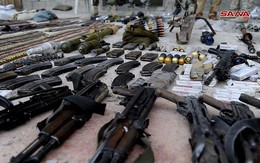 Quân đội Syria chiếm kho vũ khí bí mật của phiến quân Al-Qaeda gần Damascus
