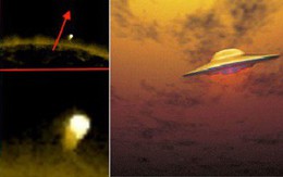Có những lần vật thể bay nghi UFO xuất hiện ngang Mặt trời nhưng không cháy