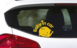 Hay thấy logo 'Baby in car' dán sau xe ôtô nhưng bạn có biết ý nghĩa của nó không?