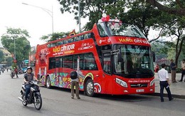 Hà Nội: Mỗi lượt chỉ 7 khách đi xe buýt hai tầng giá 6 tỷ đồng