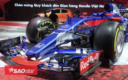 Chiêm ngưỡng xe đua F1 siêu đẹp của đội đua Red Bull Toro Rosso Honda tại VMS 2018