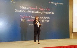 Sếp Facebook: Cứ 5 phụ nữ Việt Nam thì có 4 người muốn khởi nghiệp