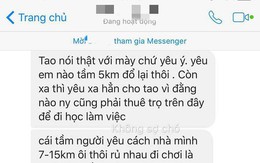 Tiêu chí chọn bạn gái kiểu mới: Cách dưới 5km, xa thì xa hẳn chứ tuyệt đối không trong phạm vi 7-15km!