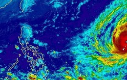 Xuất hiện siêu bão Yutu giật trên cấp 17 gần Biển Đông