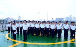 Tàu CSB 8001 tưởng niệm nguyên Tổng Bí thư Đỗ Mười tại Ấn Độ