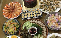 Dâu đảm mở tiệc mừng sinh nhật mẹ chồng, 8 món hải sản hoành tráng chỉ 440 nghìn, một mình làm 2 tiếng là xong