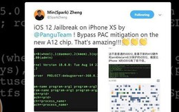 Hacker Trung Quốc bẻ khóa thành công iOS 12 trên iPhone XS chỉ sau 14 ngày