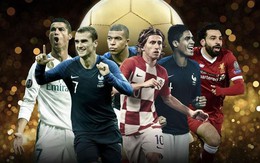 Quả bóng vàng 2018: France Football công bố 30 ứng viên