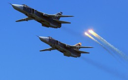 10 máy bay Su-24 Nga ồ ạt khai hỏa, "tổng hành dinh địch thủ" bị san phẳng
